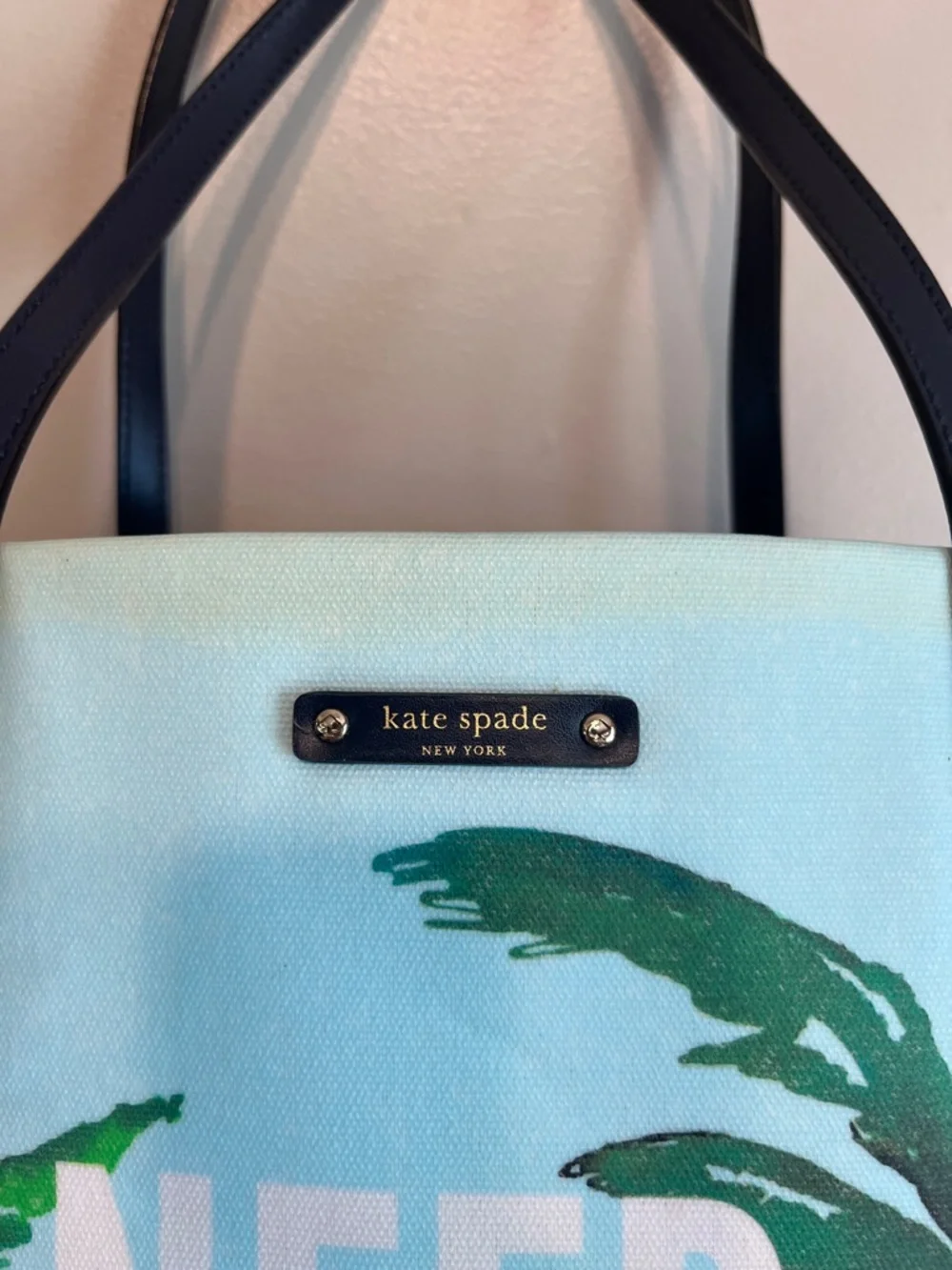 Kate Spade I Need a Vacation Bon Shopper Tote